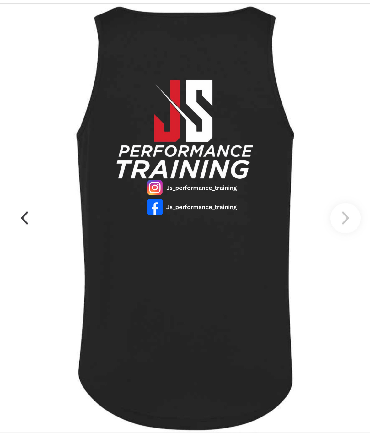 Men’s sports vest JS performance