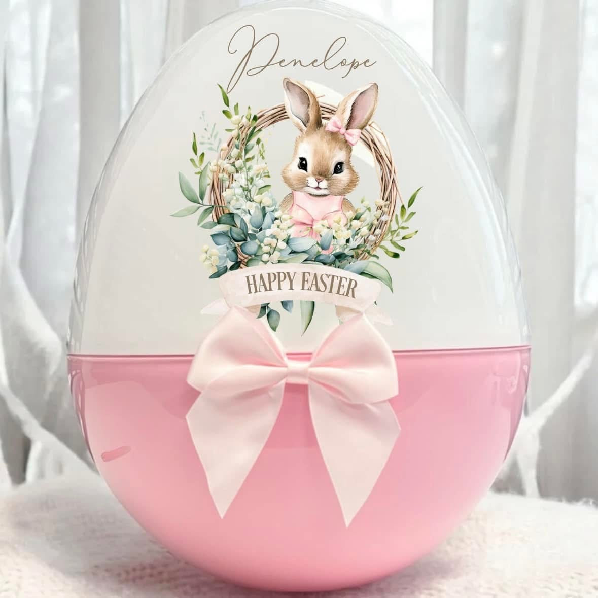 Easter bunny giant eggs