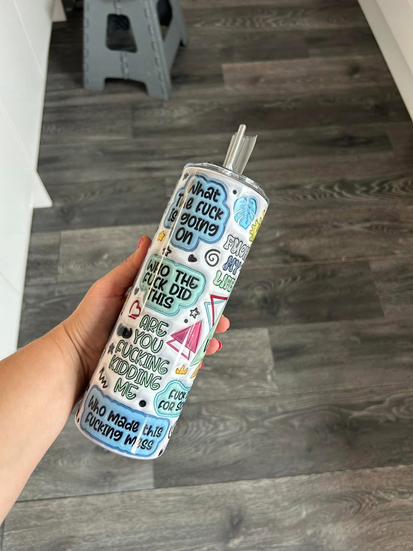 20oz tumbler ‘dad vocabulary’