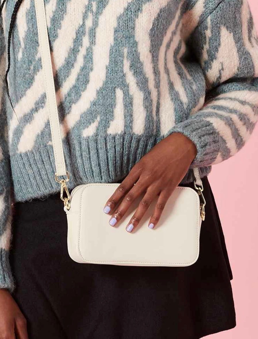 Crossbody initial bag