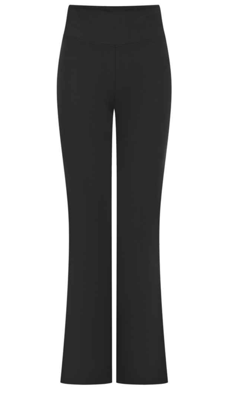 Island Allstars training adult black flares