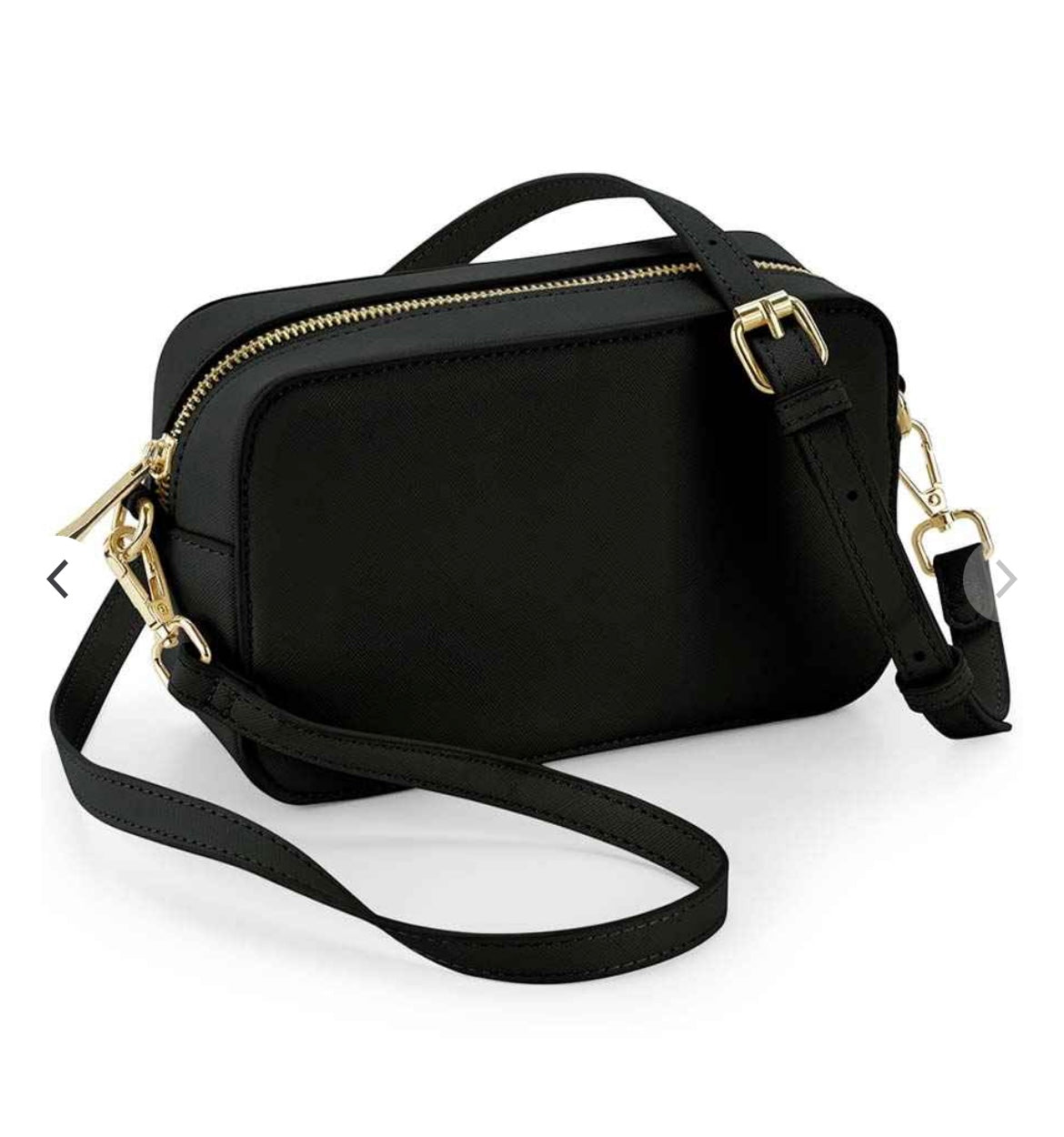 Crossbody initial bag