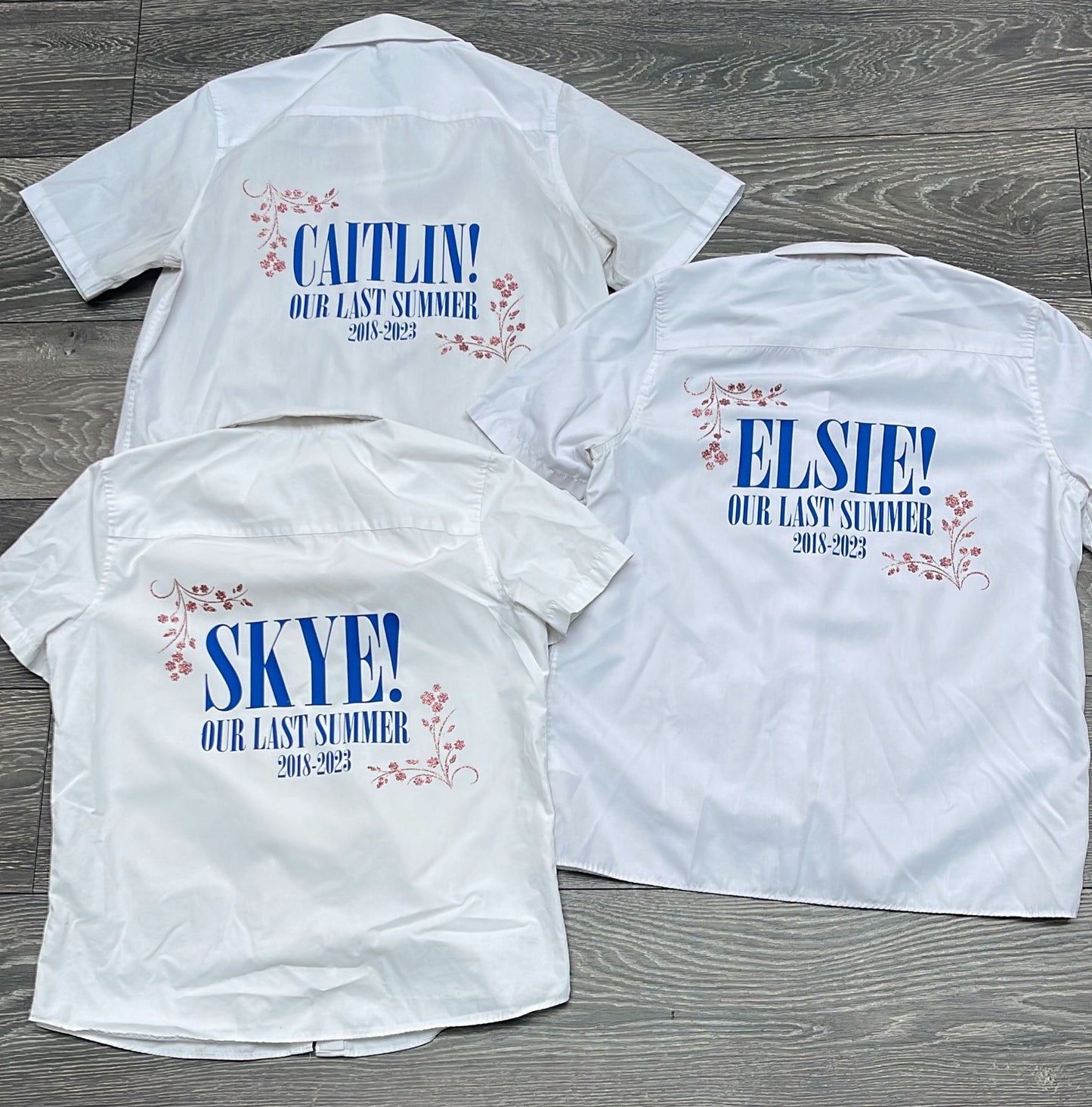 Leavers shirt (mamma Mia inspired)