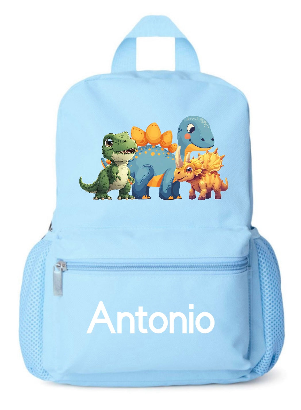 Character printed pastel backpacks