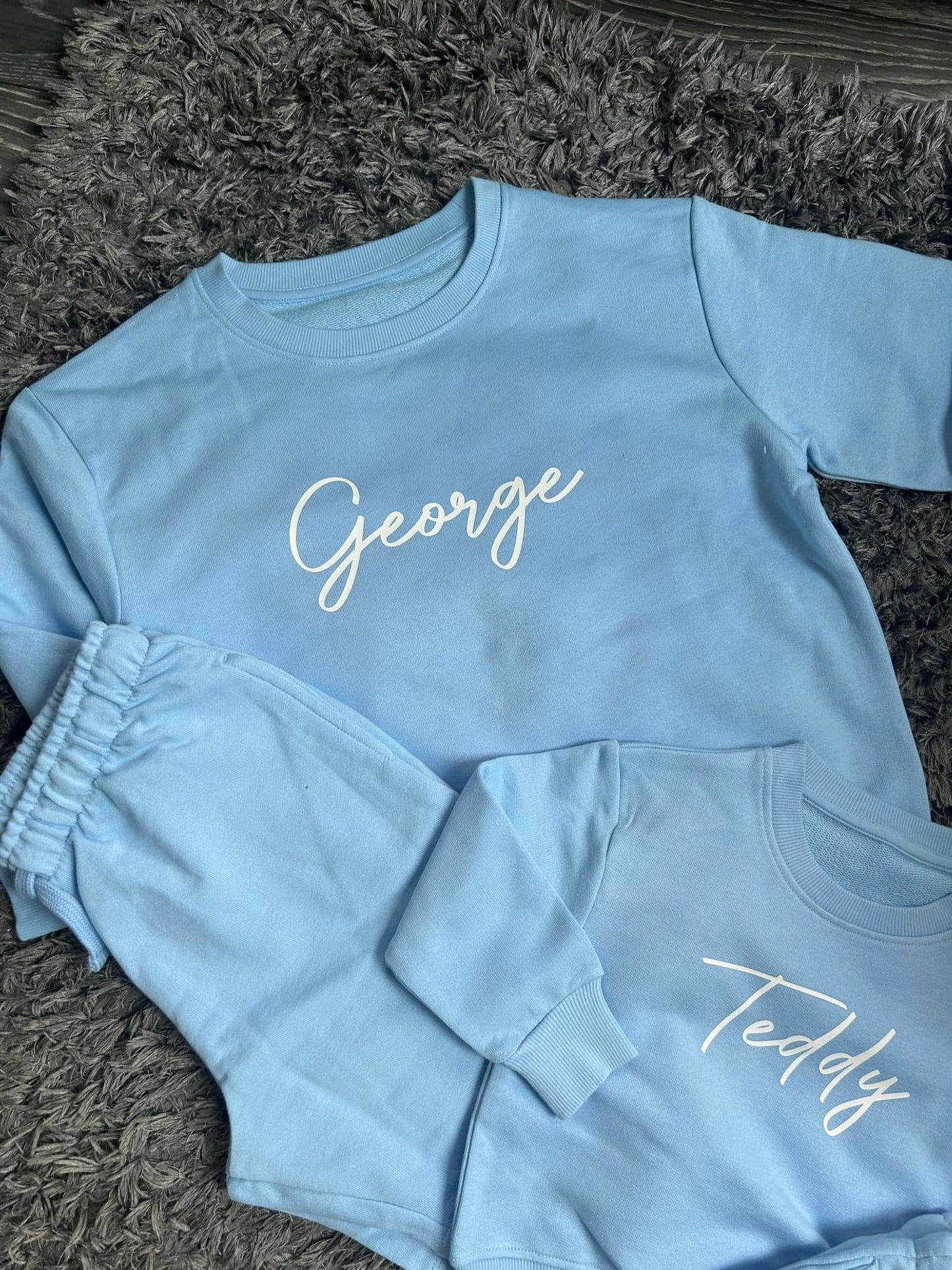 Sweatshirt and shorts set