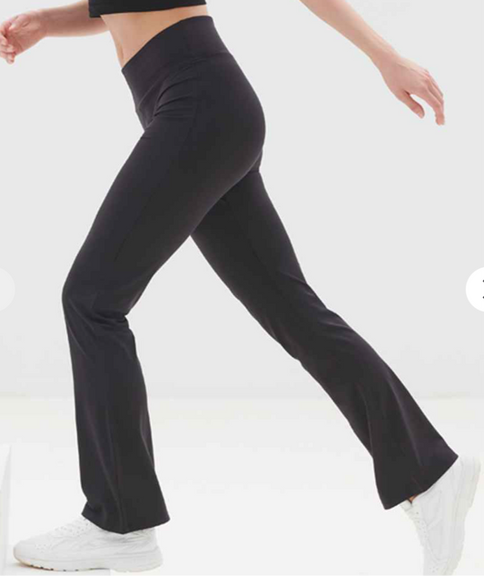 Island Allstars training adult black flares