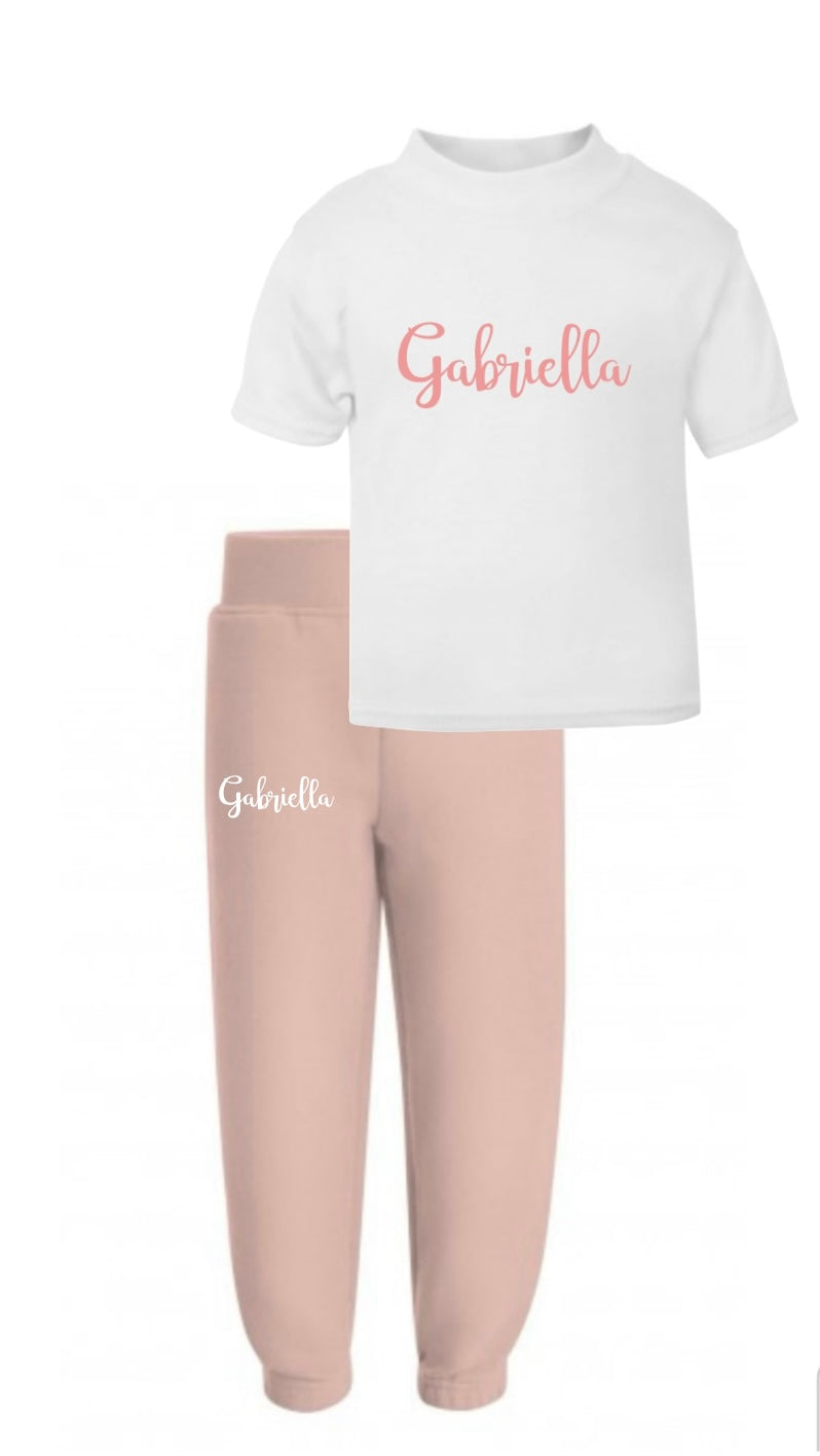 Jogger and T-shirt set