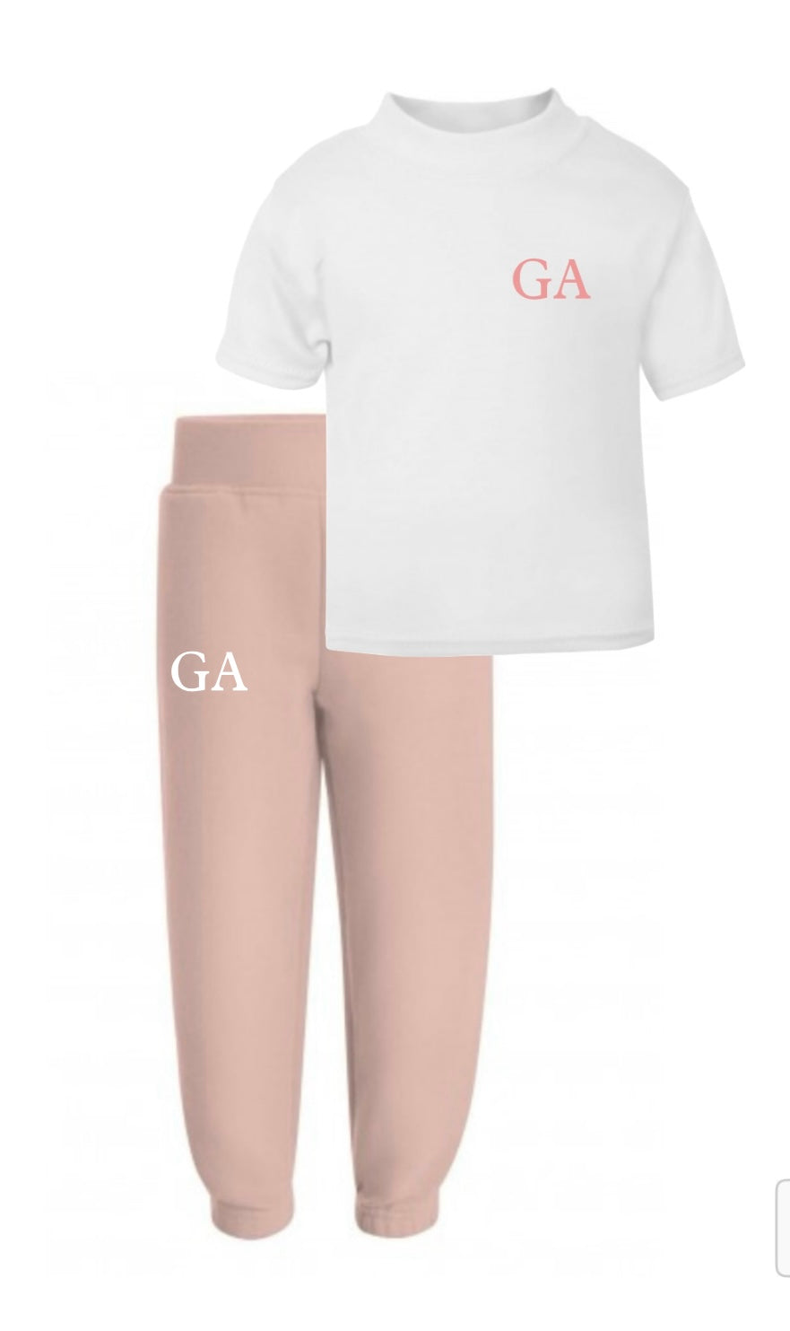 Jogger and T-shirt set