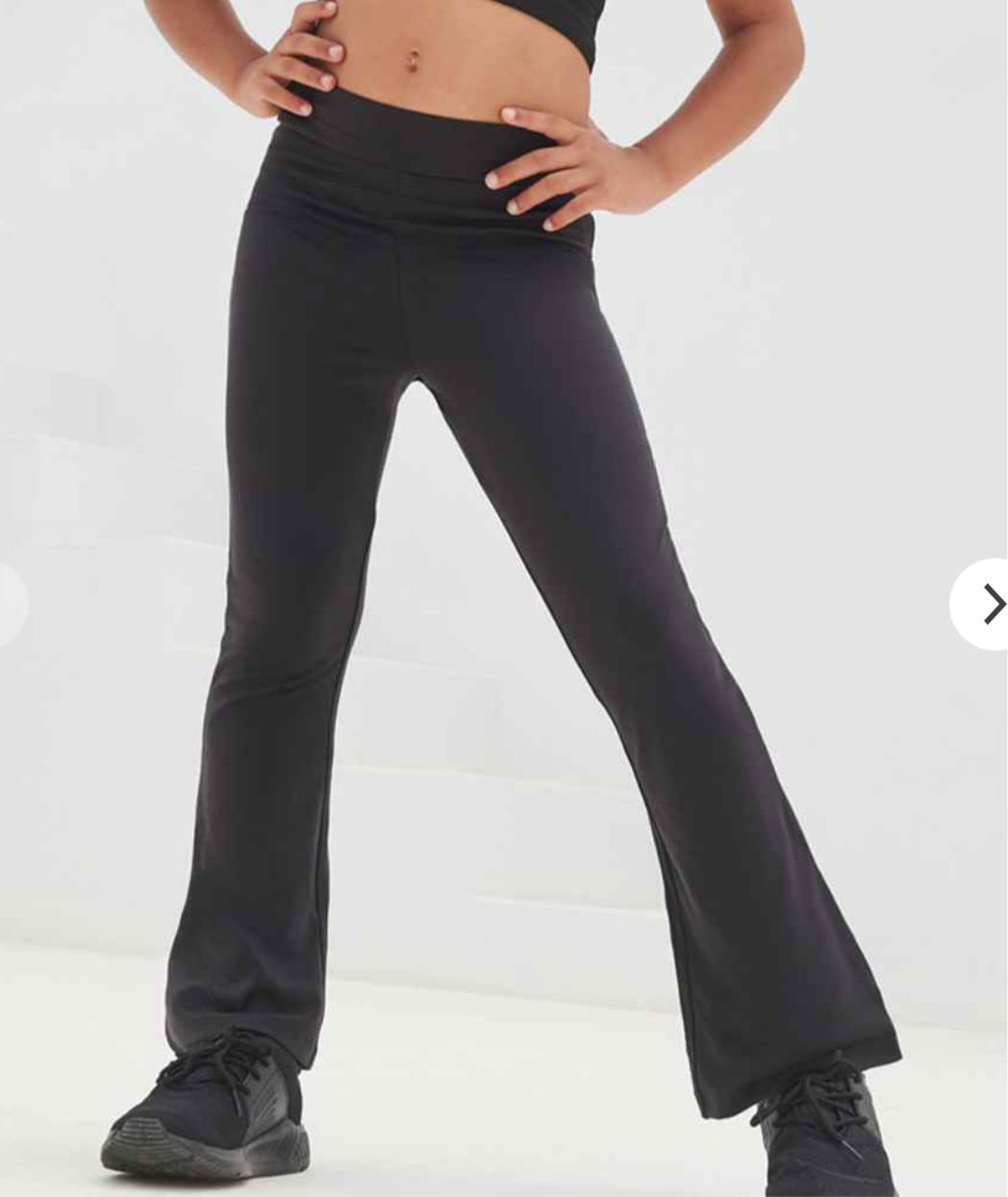 Island Allstar training Kids black flares
