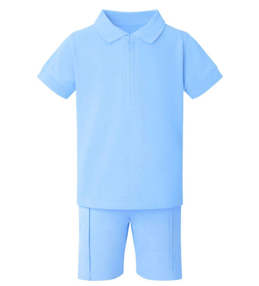 Boys T-shirt and short polo set
