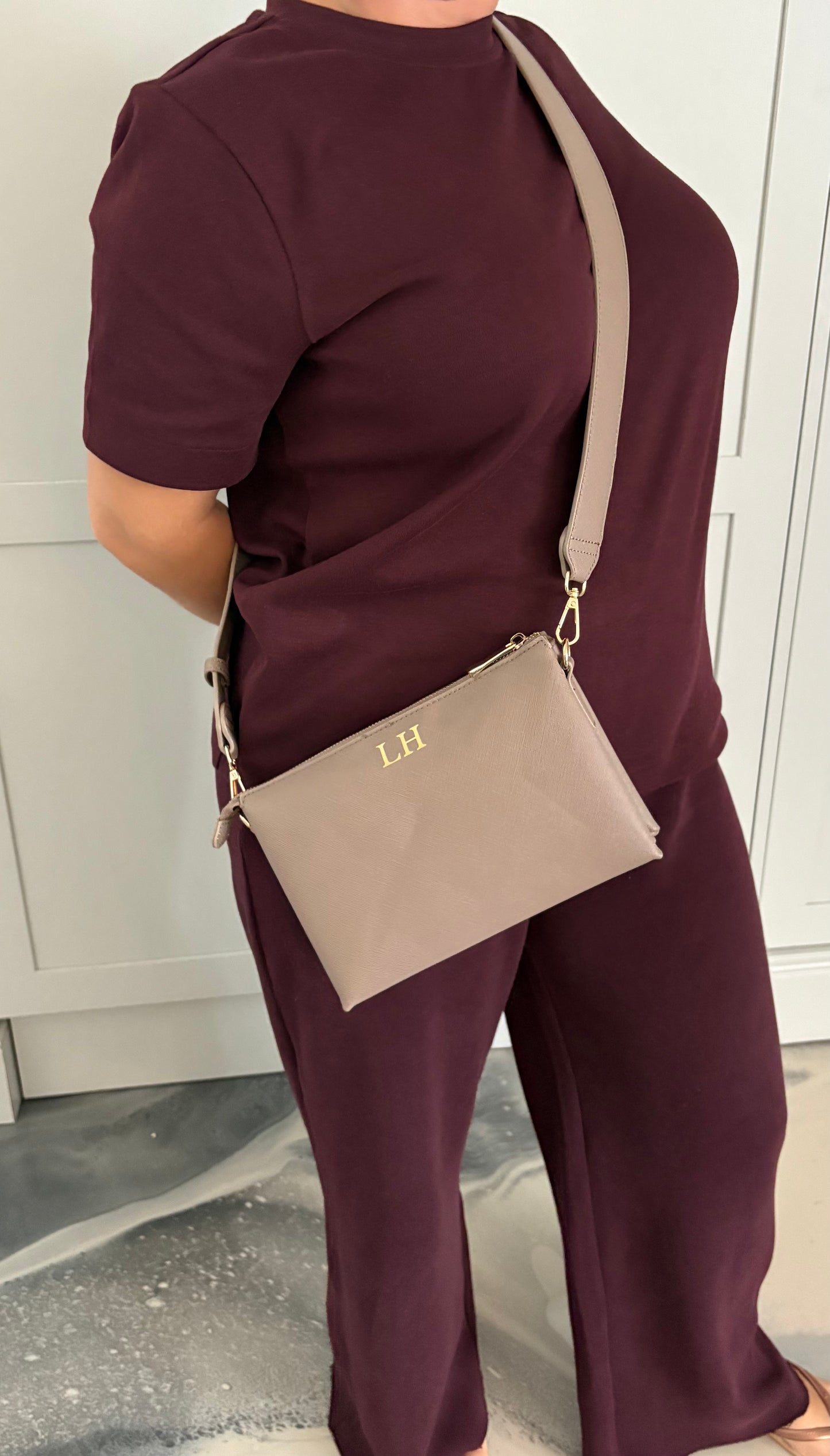 Soft cross body bag