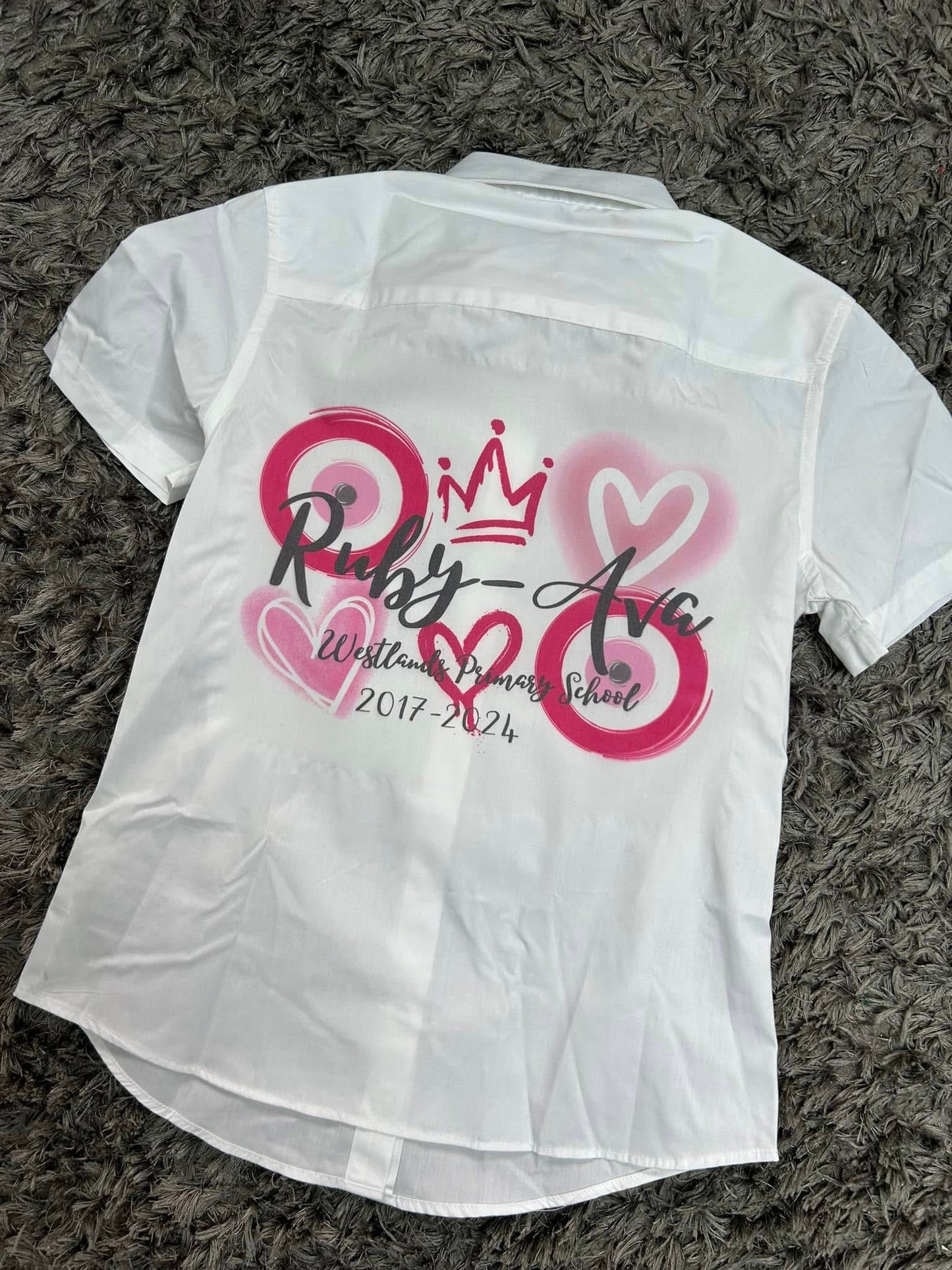 Leavers shirt (evil eye design)