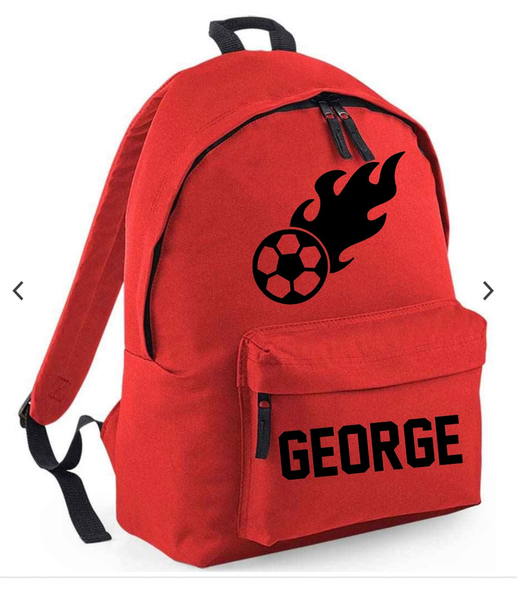 18l backpack with image and name