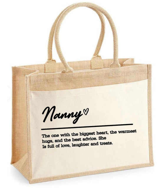 Mother’s Day jute bag