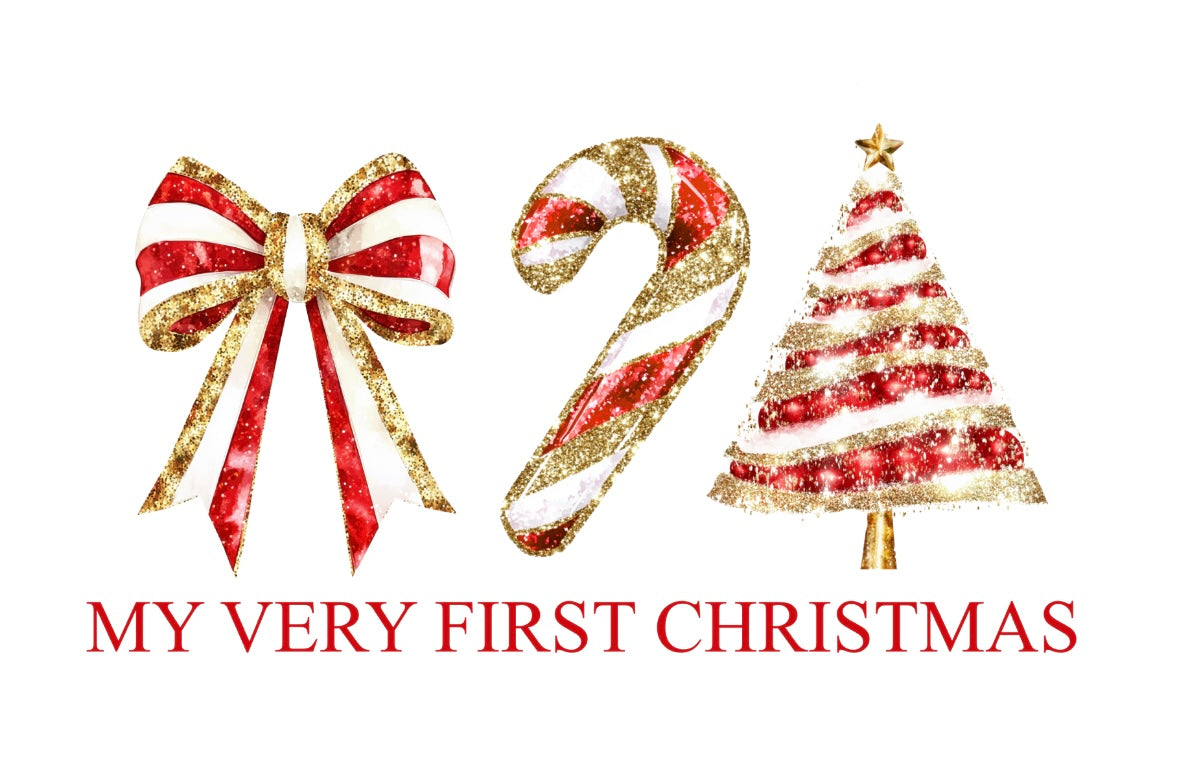 Candy cane stripe romper suit