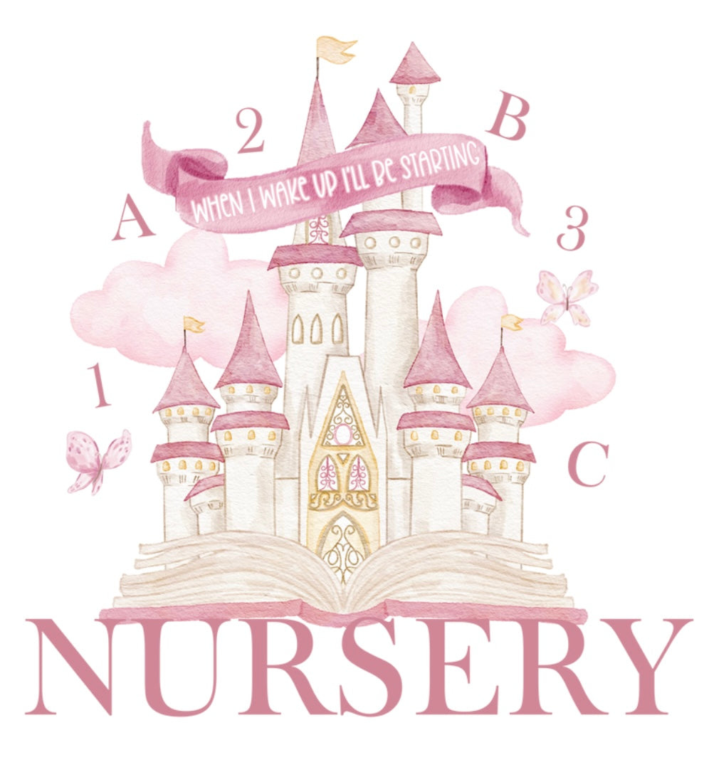When I wake up pjs (fairytale school theme )