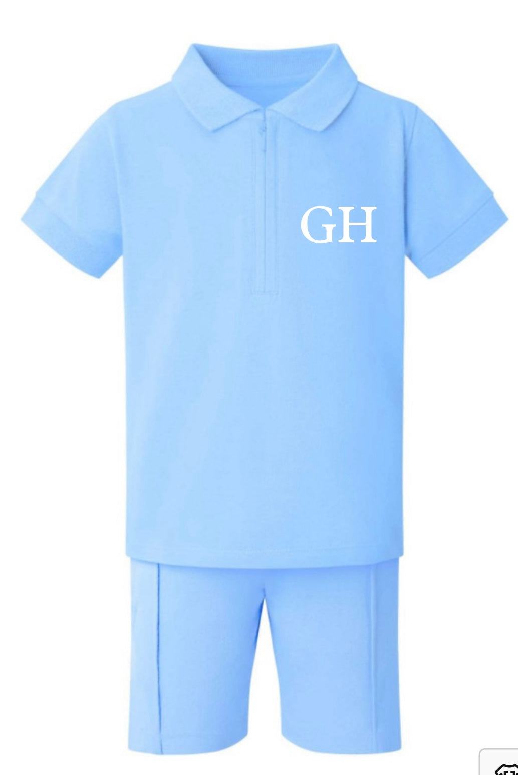 Boys T-shirt and short polo set
