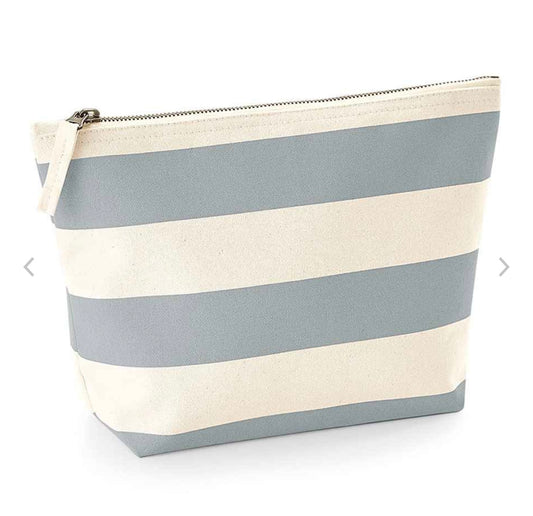 Stripe beach bag accessory bag