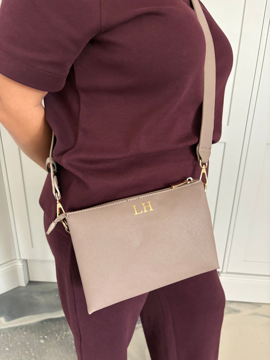 Soft cross body bag