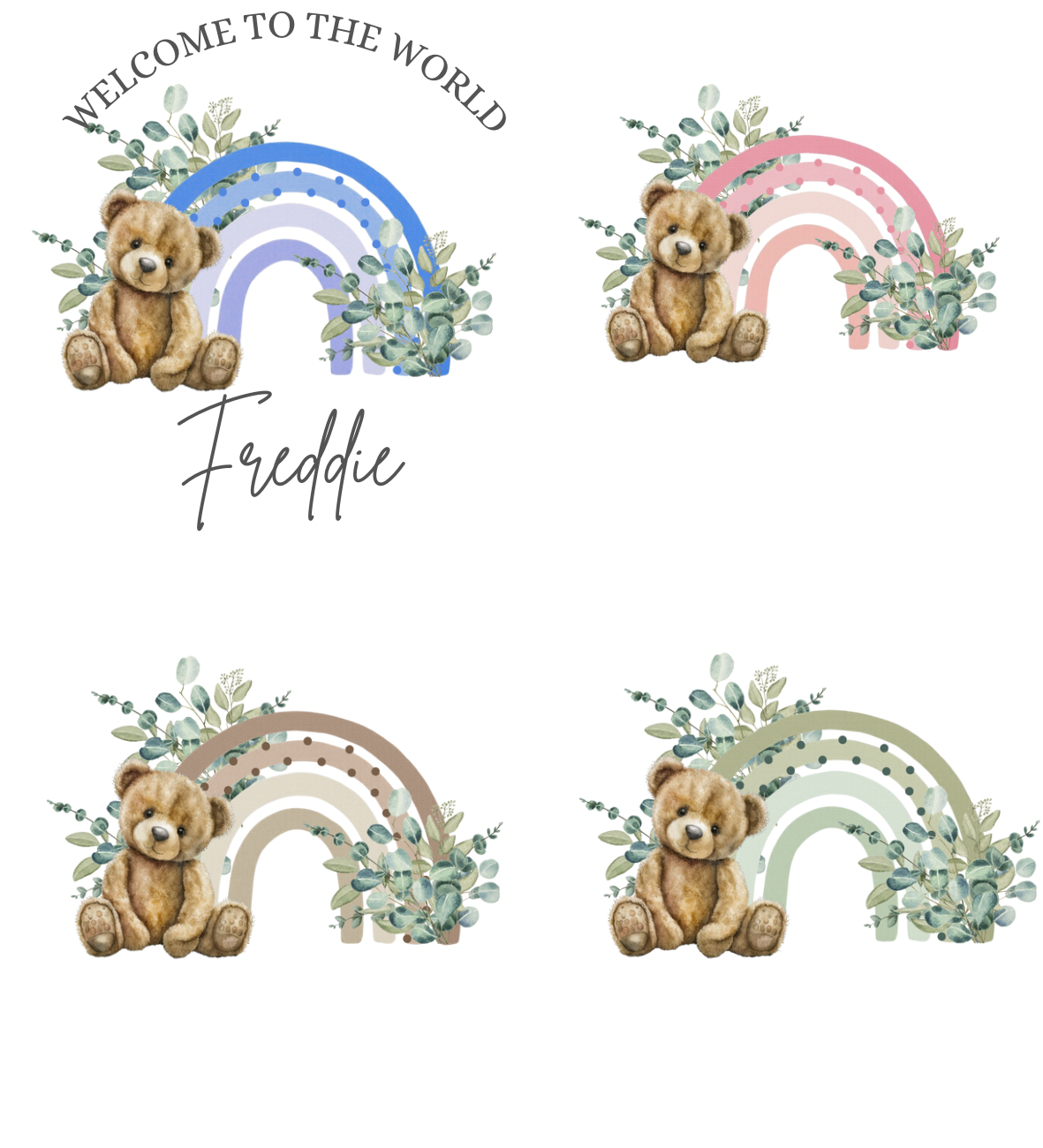 Welcome to the world keepsake bunny