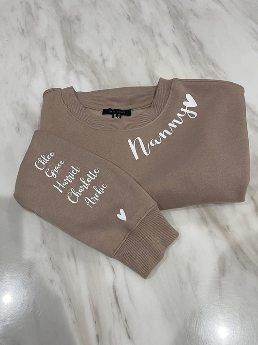 Personalised Mama sweatshirt