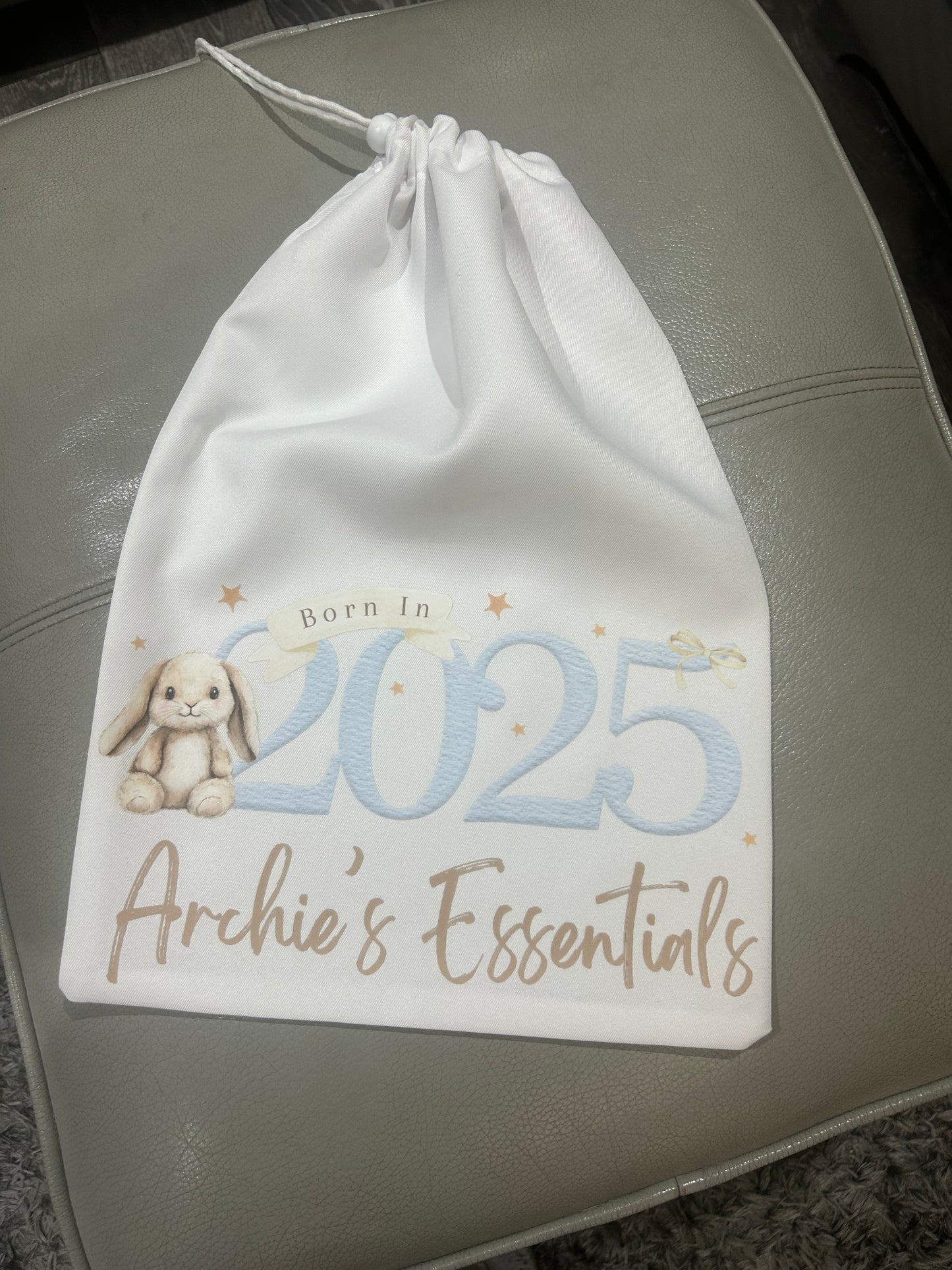 Born in 2025 essentials bag