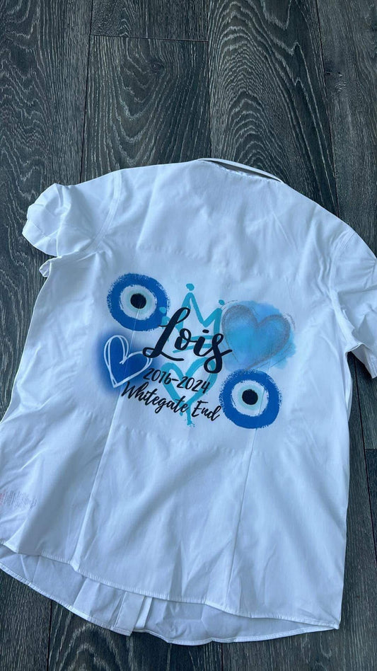 Leavers shirt (evil eye design)