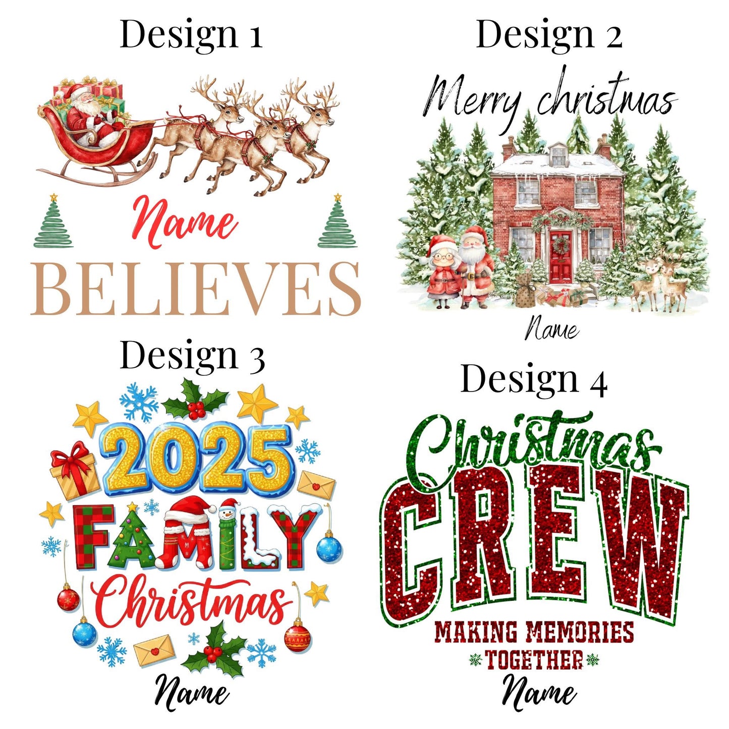 Christmas family pyjamas (childrens sizes)
