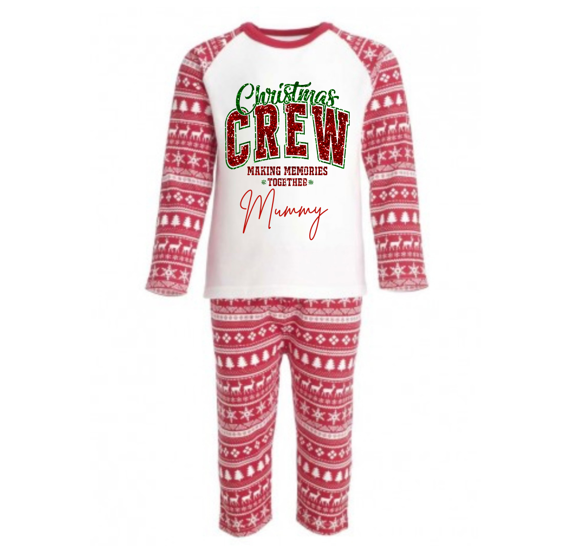 Christmas family pyjamas (childrens sizes)