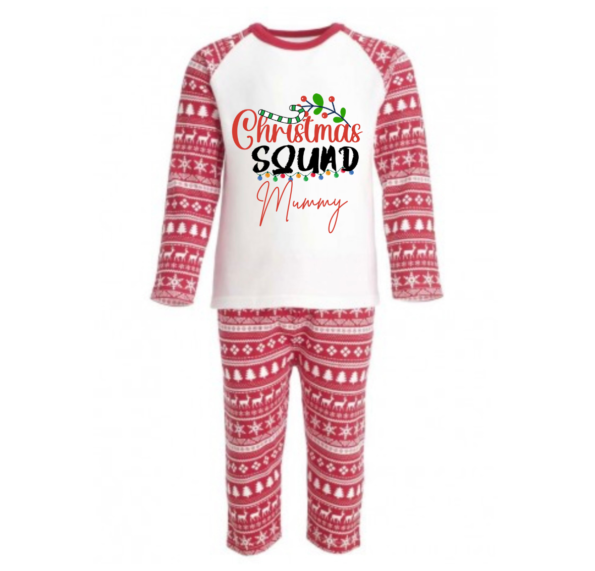 Christmas family pyjamas (childrens sizes)