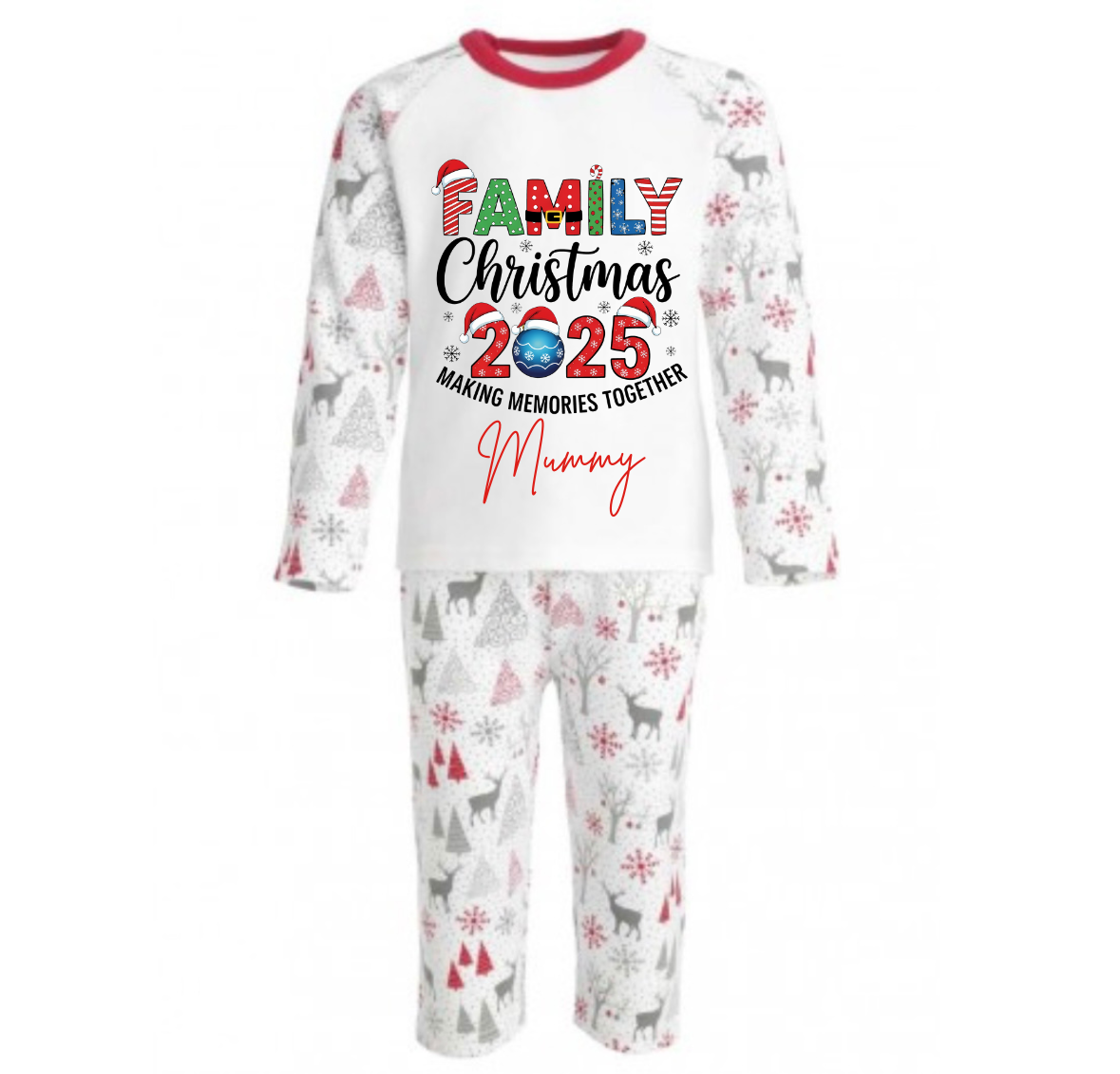 Christmas family pyjamas (childrens sizes)